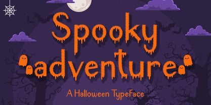 Spooky Adventure Font Poster 1
