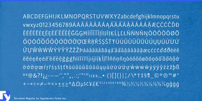 Doradani Font Poster 7