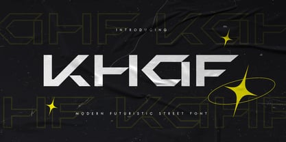 Khaf Font Poster 1