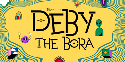 Deby The Bora Font Poster 1