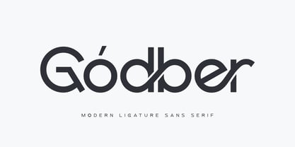 Godber Font Poster 1