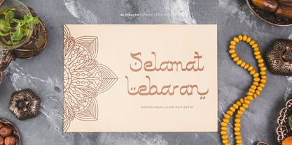 Al Hidayah Font Poster 8