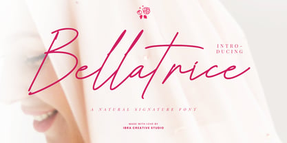 Bellatrice Natural Font Poster 1
