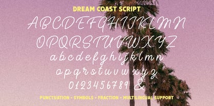 Dream Coast Font Poster 11