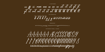 Yugathor Font Poster 8