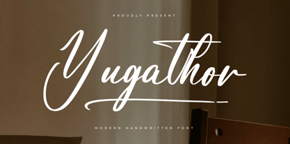 Yugathor Font Poster 1