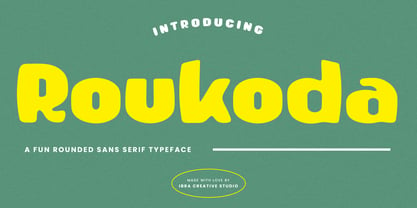 Roukoda Font Poster 1