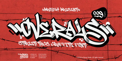 Overals Font Poster 1