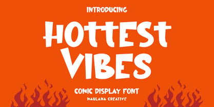 Hottest Vibes Font Poster 1
