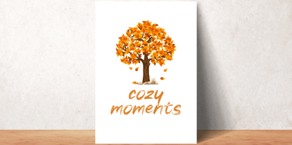 Autumn Brush Font Poster 6