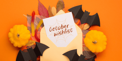 Autumn Brush Font Poster 4