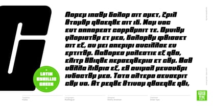 Hubba Font Poster 8