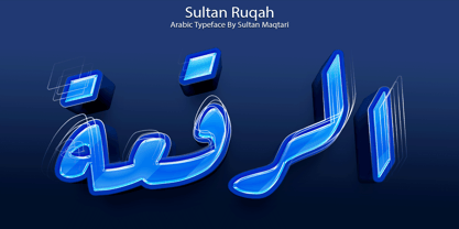 SF Ruqah Font Poster 1