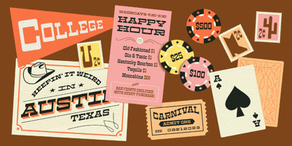 Howdy Font Poster 13