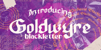 Goldwyre Font Poster 1