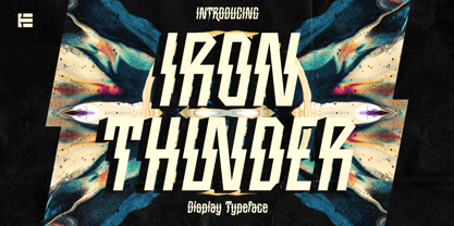 Iron Thunder Font Poster 1