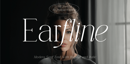 Earfline Font Poster 1