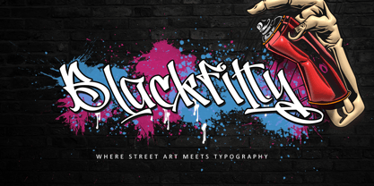 Blackfitty Font Poster 1