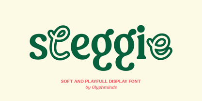 Sleggie Font Poster 1