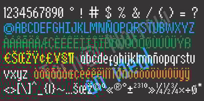 Tecna Narrow Font Poster 5