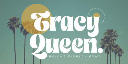 Tracy Queen Font Poster 1