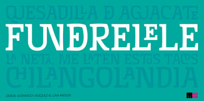 Algarabia Display Font Poster 2