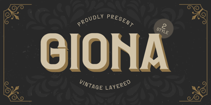 Giona Layered Vintage Police Poster 1