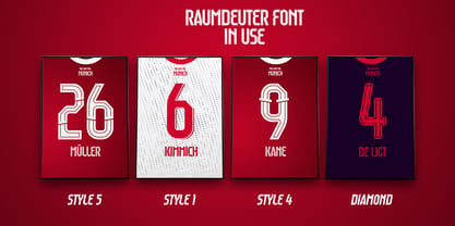 Raumdeuter Font Poster 5