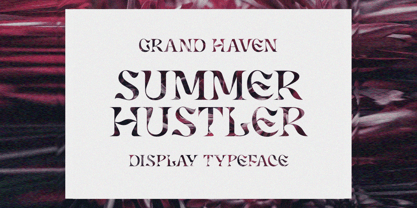 Grand Haven Font Poster 5