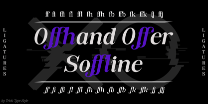 Soffline Font Poster 7