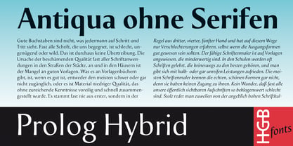 Prolog Hybrid Font Poster 6