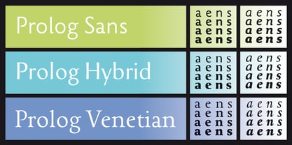 Prolog Hybrid Font Poster 5