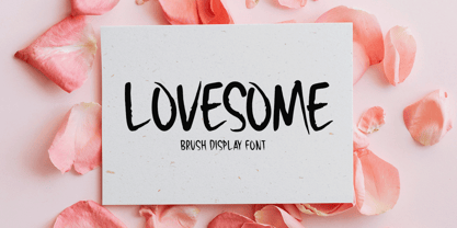 Lovesome Font Poster 1