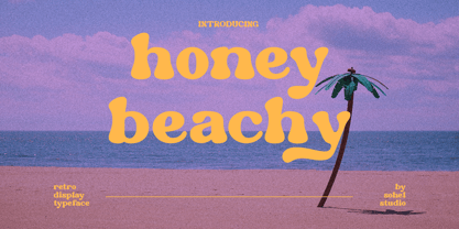 Honey Beachy Sh Font Poster 1