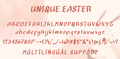 Unique Easter Font Poster 5