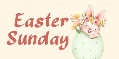 Unique Easter Font Poster 4