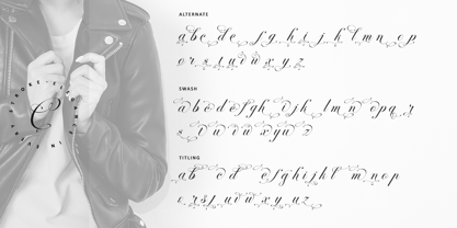 Perfecto Calligraphy Font Poster 12