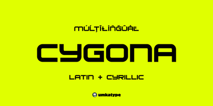 Cygona Font Poster 1