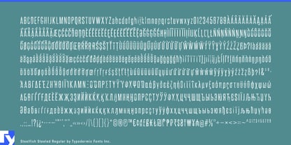 Steelfish Steel Font Poster 7