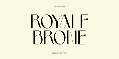 Royale Brone Font Poster 1