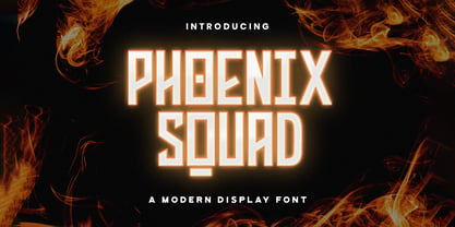 Phoenix Squad Font Poster 1