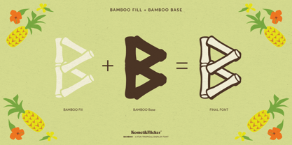 BAMBOO Font Poster 9