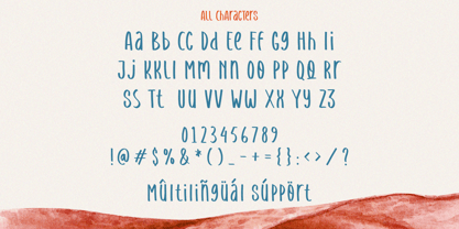 Amazing Dolphine Font Poster 6