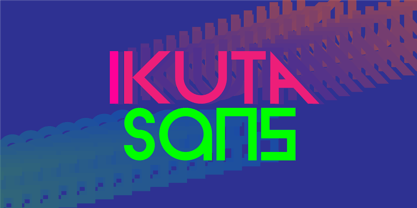 Ikuta Sans Font Poster 1