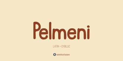 Pelmeni Font Poster 1