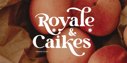 Royale & Caikes Font Poster 1