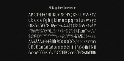 Rovallia Font Poster 6