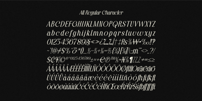 Rovallia Font Poster 7