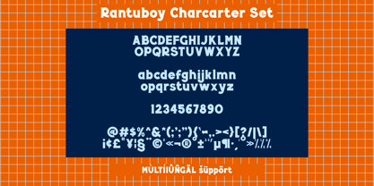 Rantuboy Font Poster 6