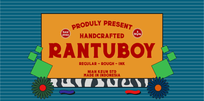 Rantuboy Font Poster 1